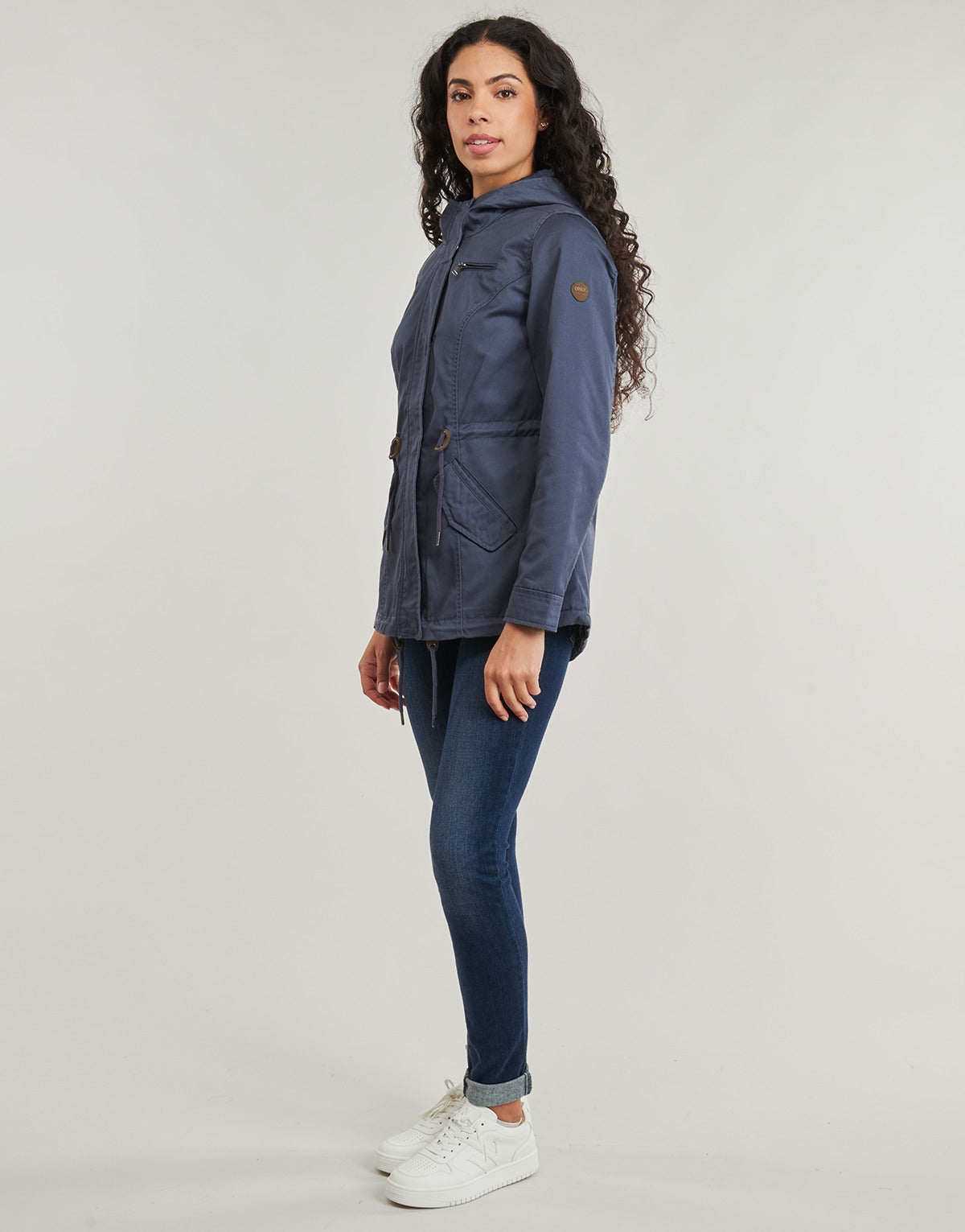 Parka Donna Only ONLLORCA LIFE CANVAS Marine