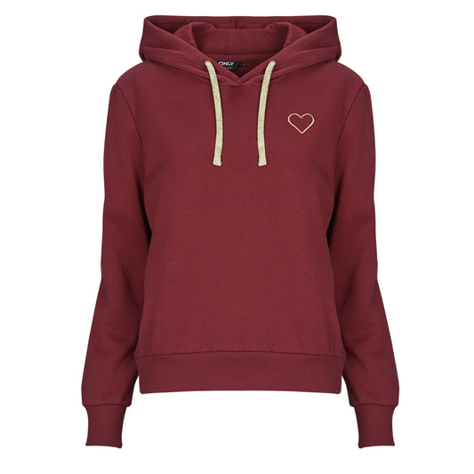 Felpa Donna Only  ONLNOLI  Bordeaux