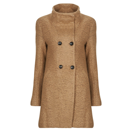 Mantella Donna Only  ONLNEWSOPHIA WOOL  Marrone