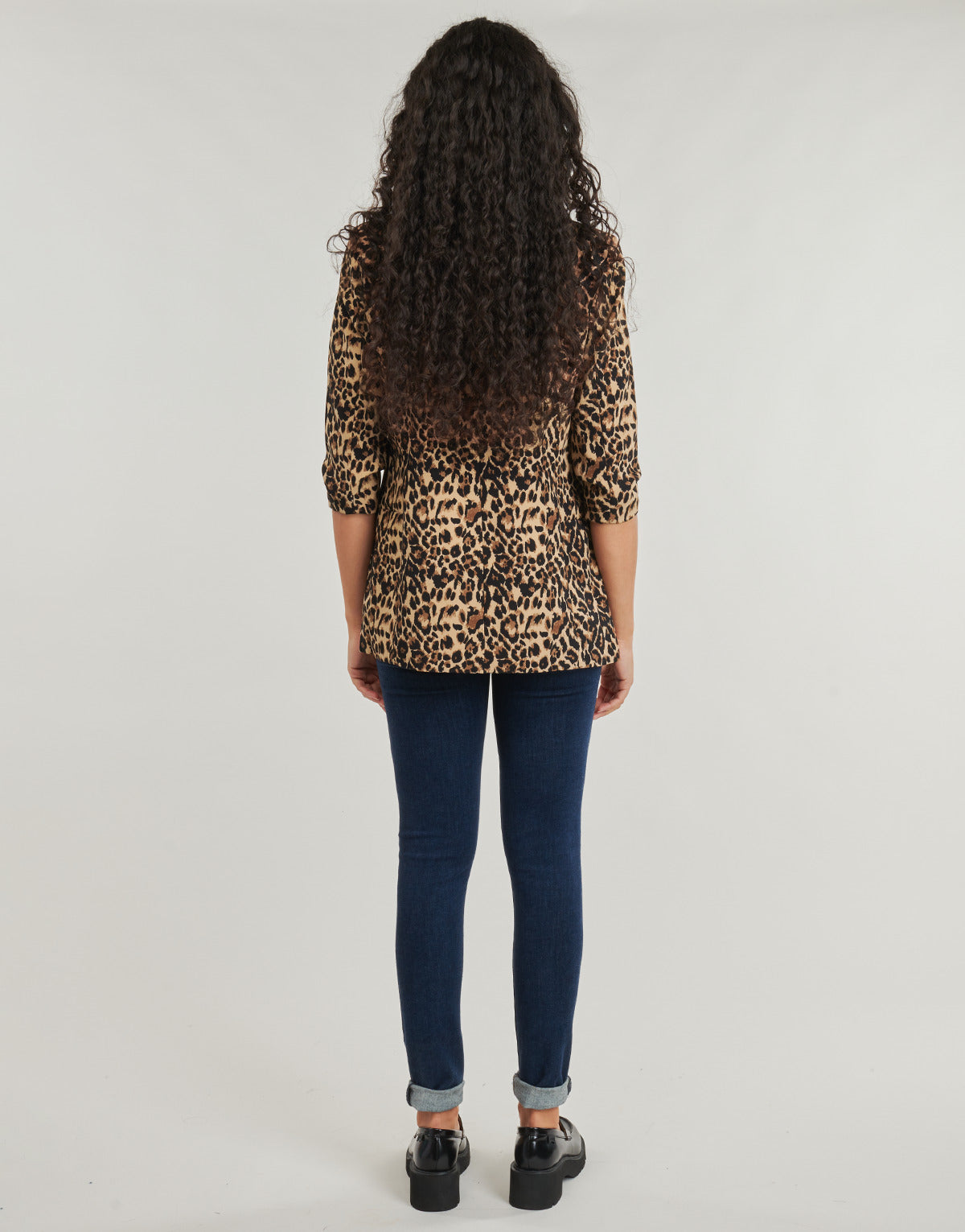 Giacca Donna Only  ONLELLY 3/4 LIFE BLAZER AOP  Marrone