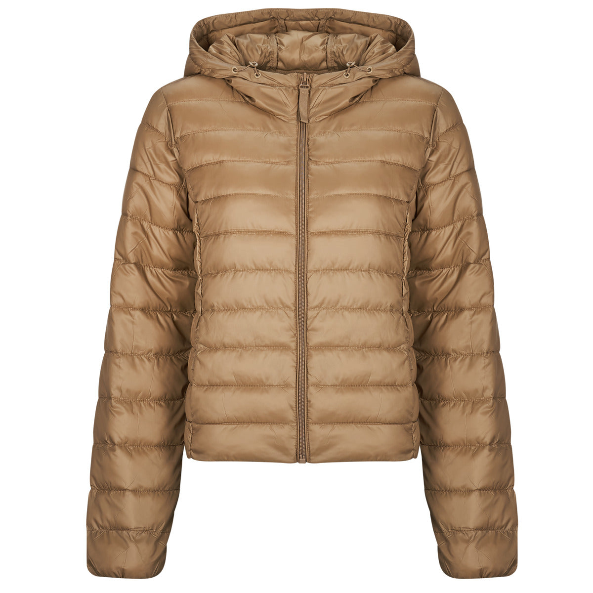 Piumino Donna Only  ONLTAHIA LW QUILTED HOOD  Marrone