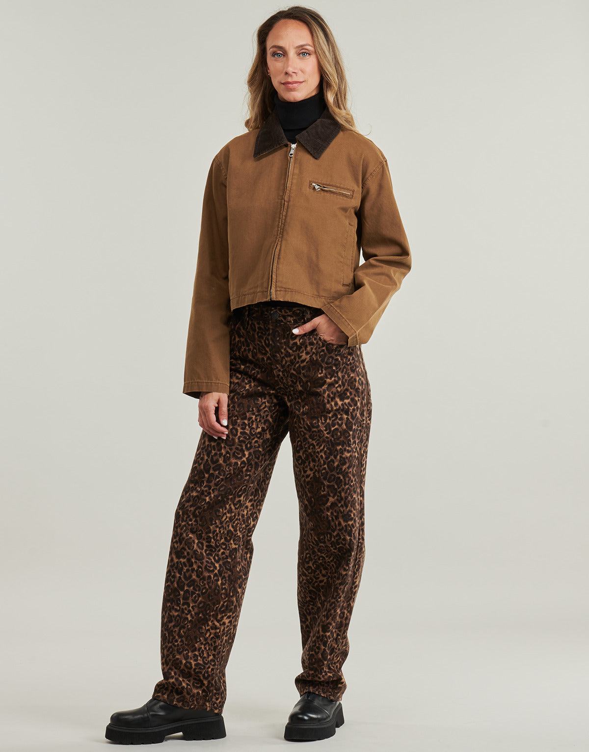 Giubbotto Donna Only  ONLCAVA  Beige