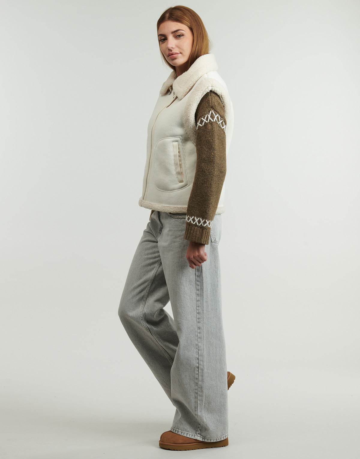 Giubbotto Donna Only  ONLKINGSTON  Beige