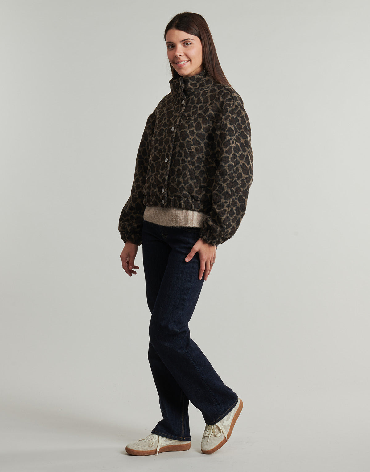 Giubbotto Donna Only  ONLEMILIA LIFE  Marrone