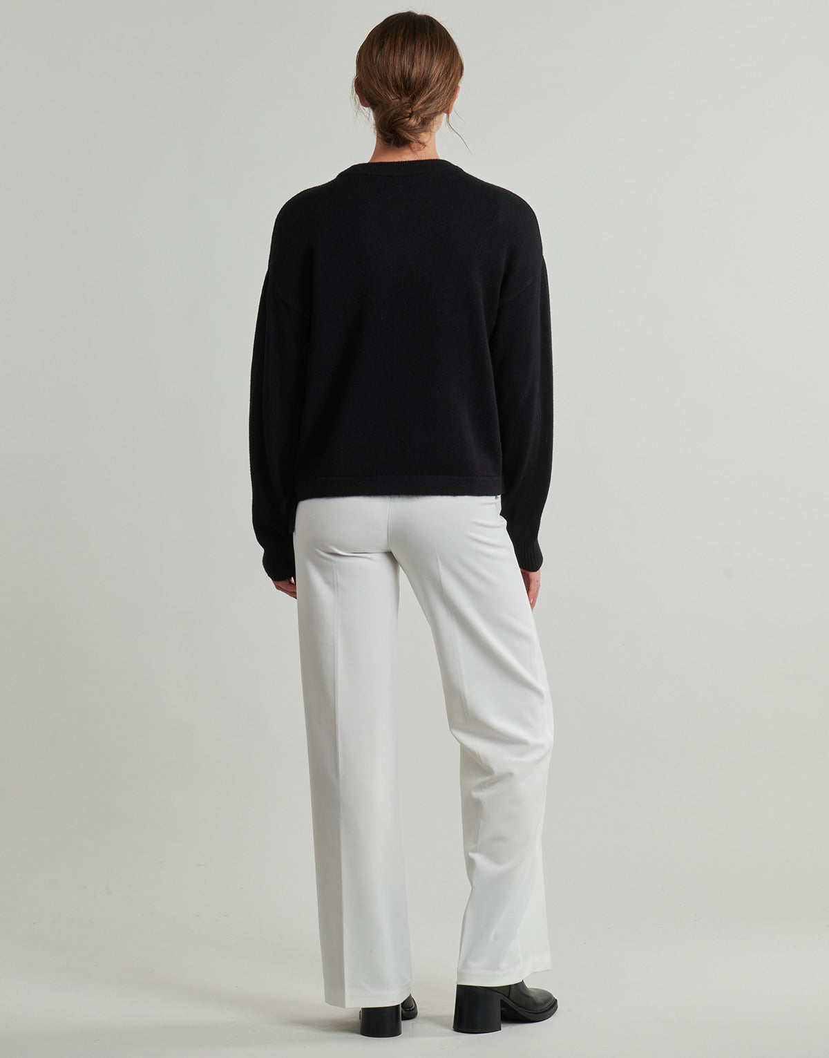 Felpa Donna Only  ONLKATIA LS TEXT  Nero