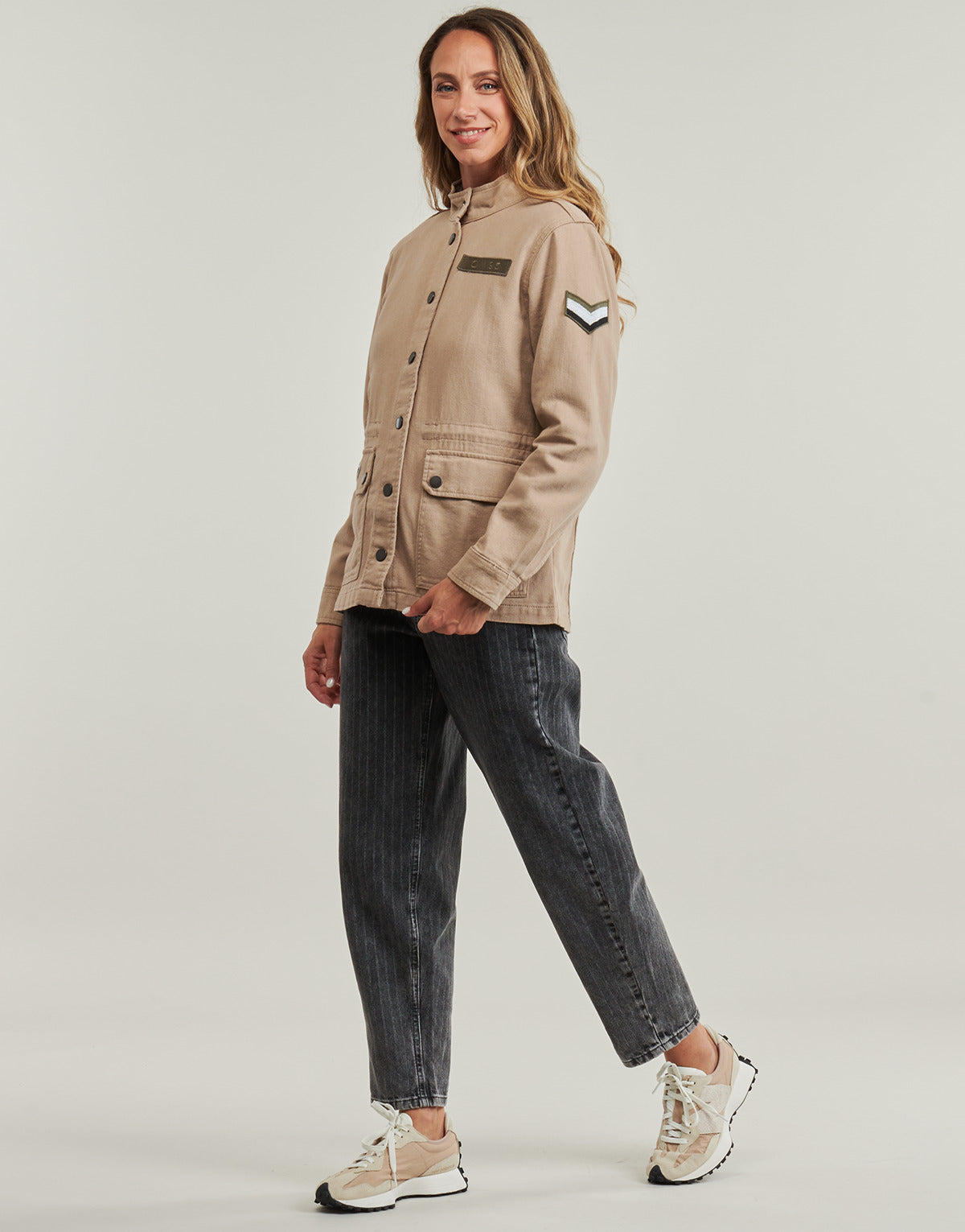 Giacca Donna Only  ONLNEWDREW  Beige