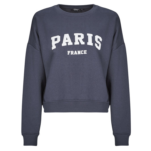 Felpa Donna Only  ONLSWEAT LIFE L/S   Marine