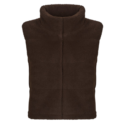 Piumino Donna Only  ONLSANDRA TEDDY  Marrone