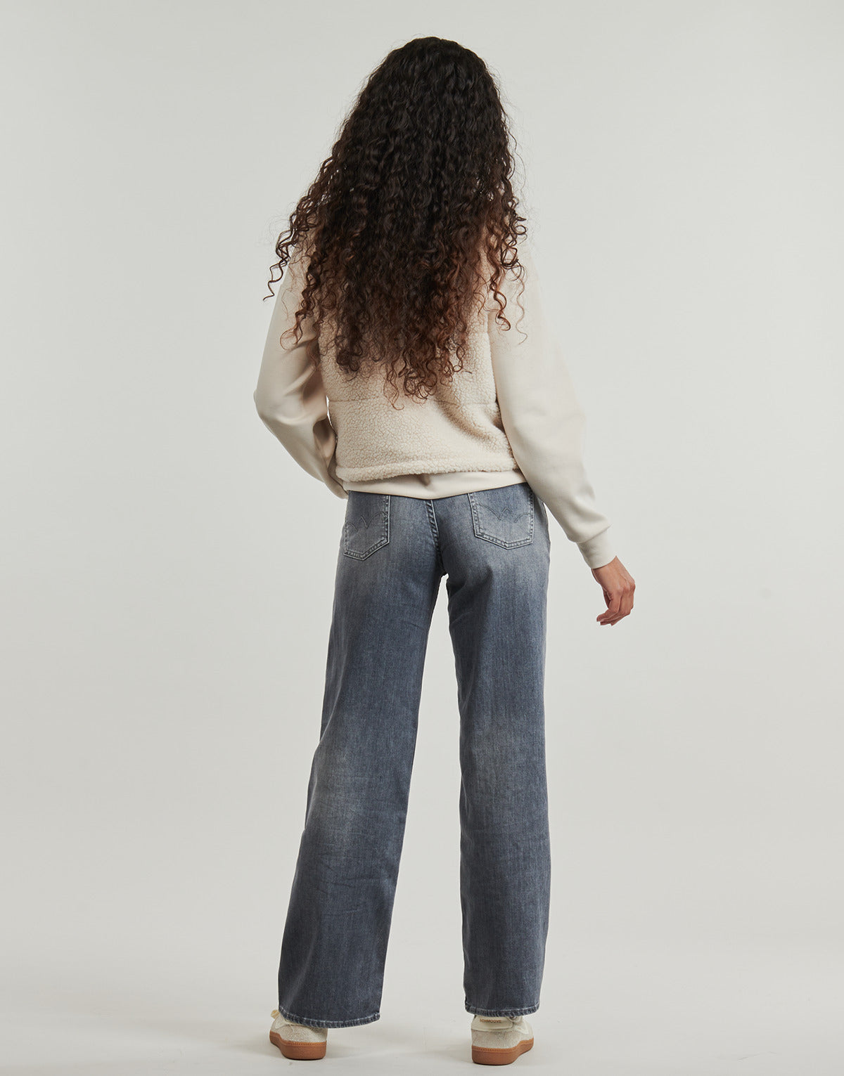 Piumino Donna Only  ONLSANDRA TEDDY  Beige