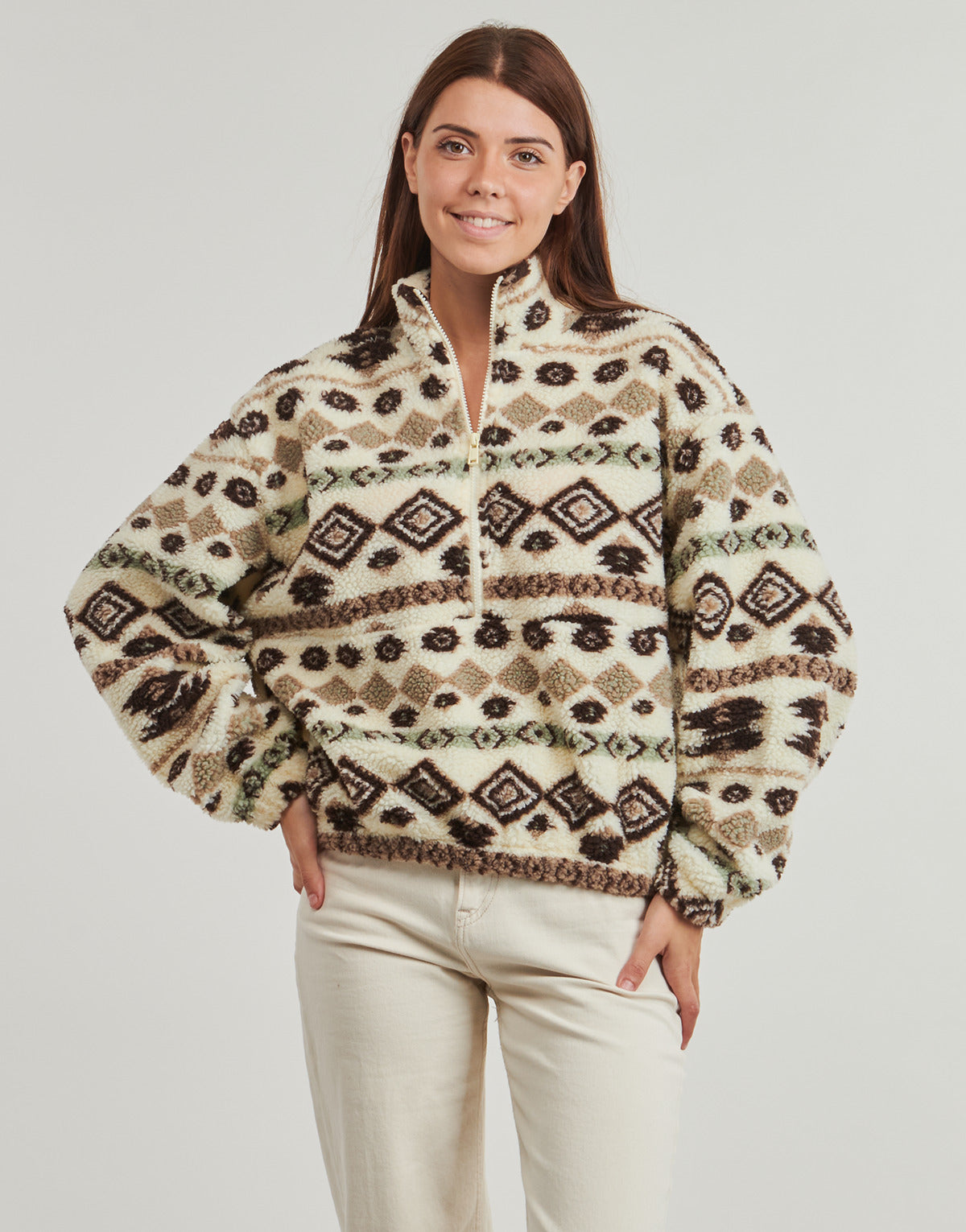 Felpa Donna Only  ONLJANNE   Multicolore