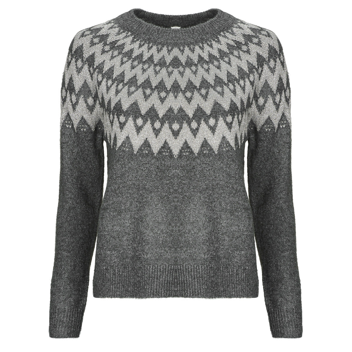 Maglione Donna Only  ONLFRY LS JQ GLITTER  Grigio