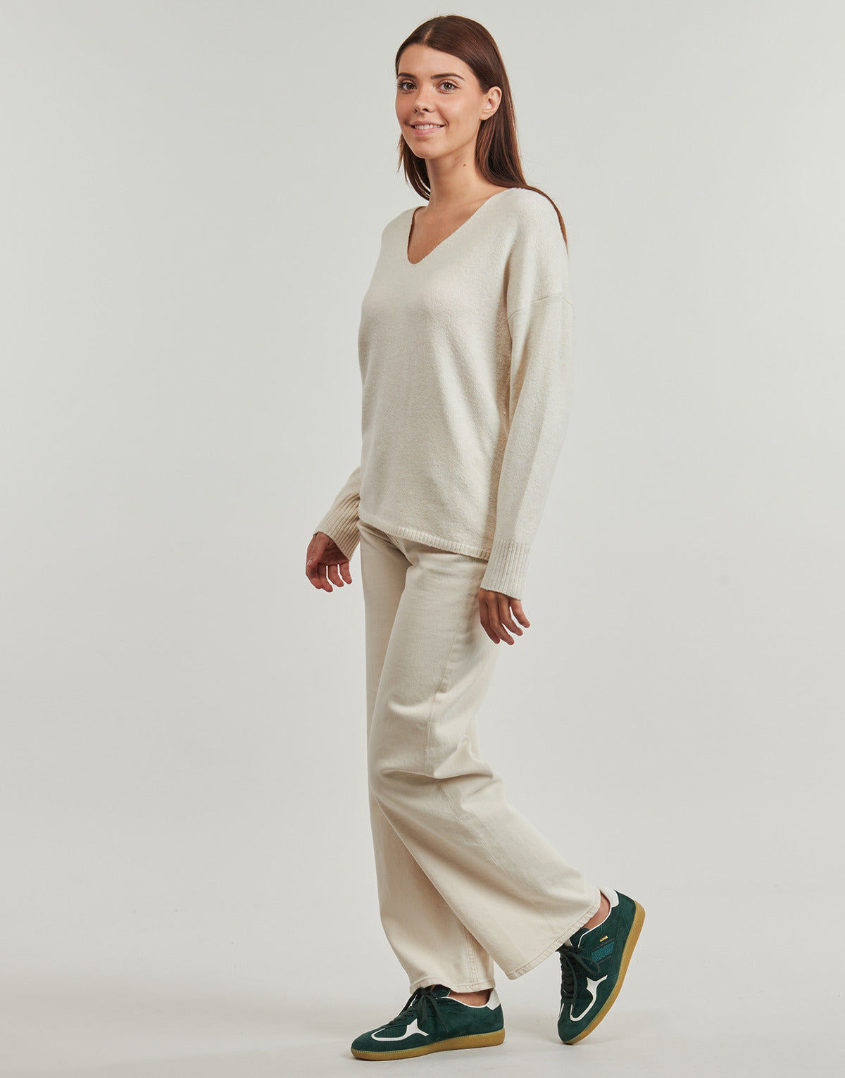 Maglione Donna Only  ONLRICA LIFE L/S  Bianco