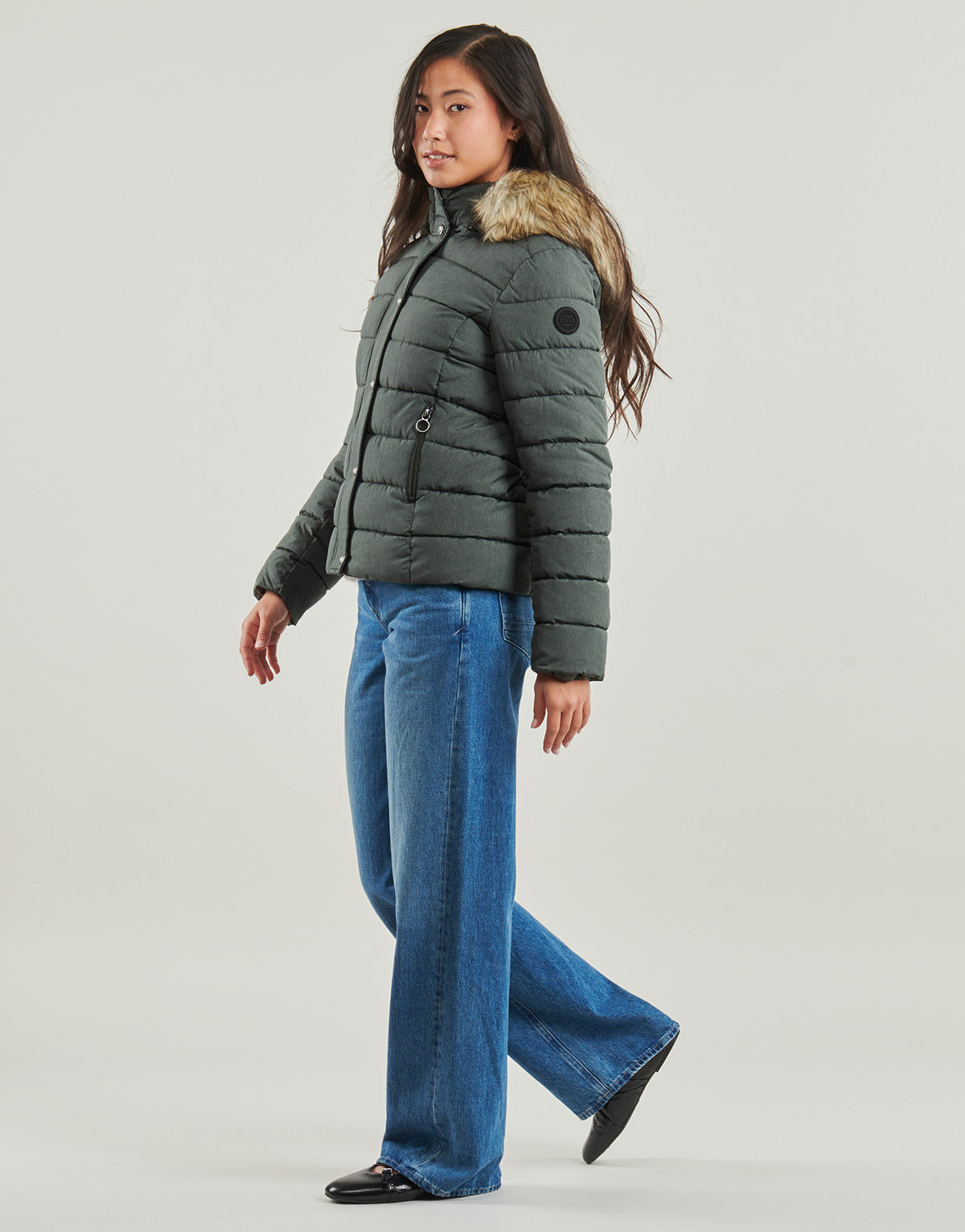 Piumino Donna Only  ONLNEWLUNA  Verde