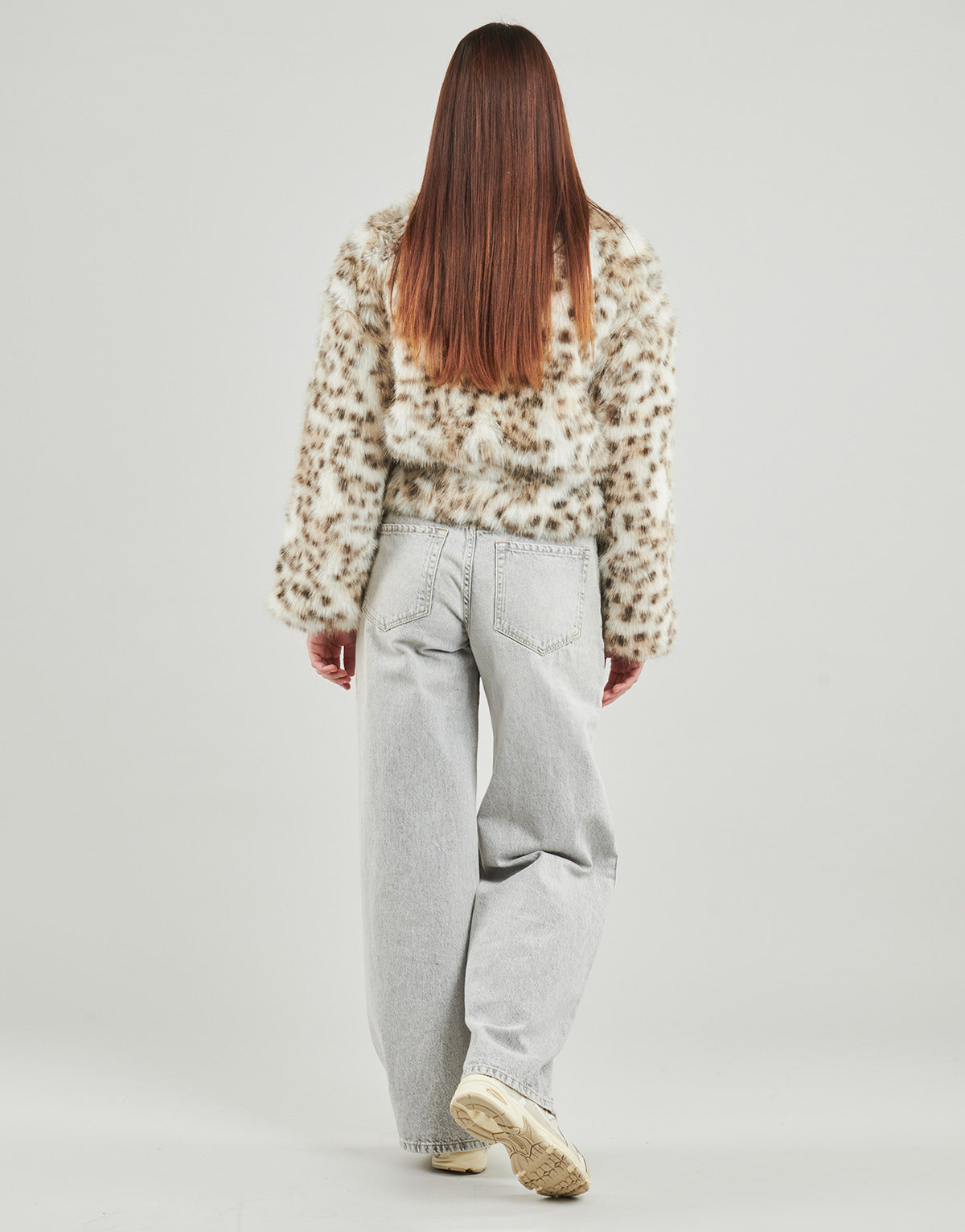 Mantella Donna Only  ONLJANIS LIFE FAUX FUR LEO  Multicolore