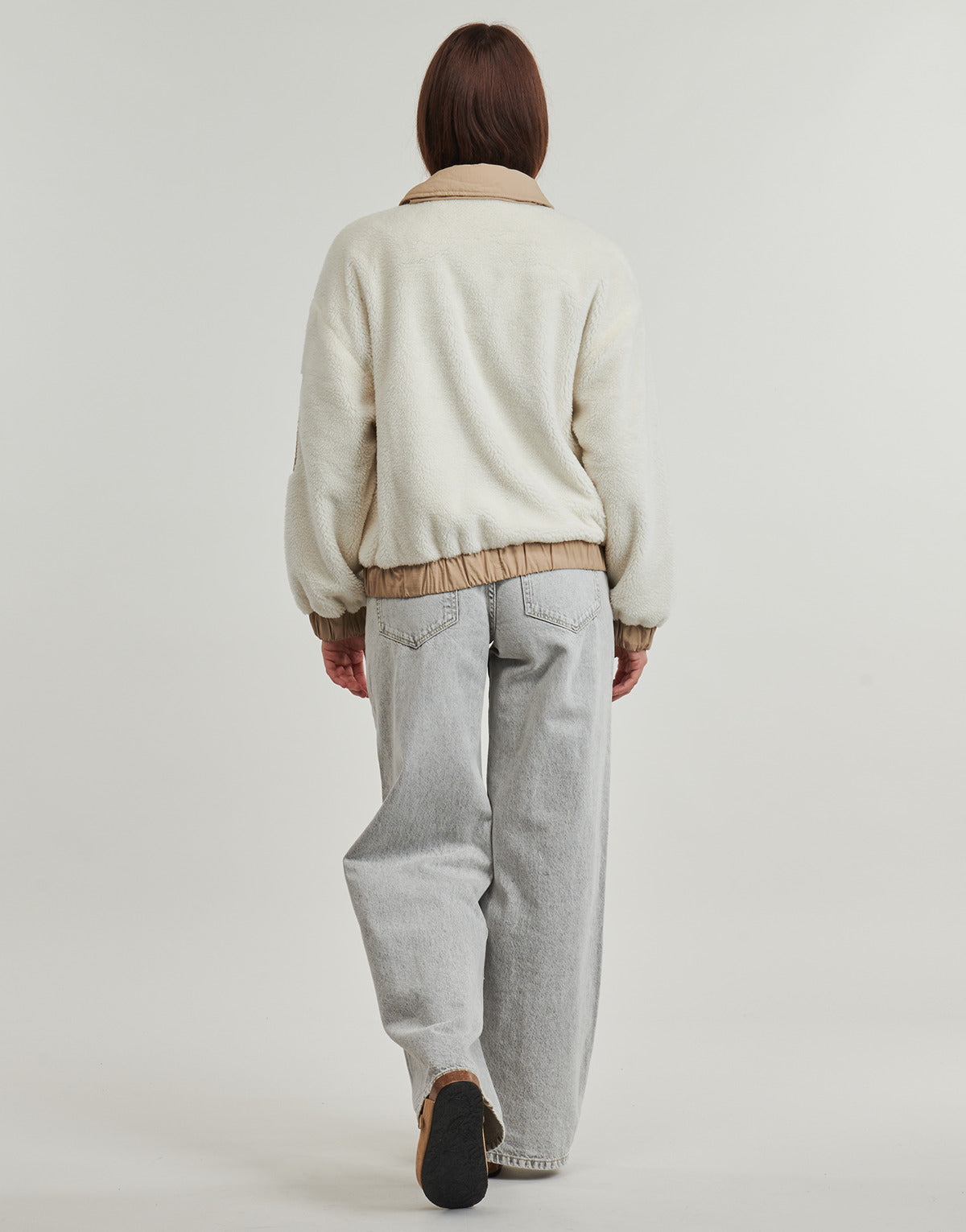 Giubbotto Donna Only  ONLSIENA TEDDY MIX JACKET  Beige