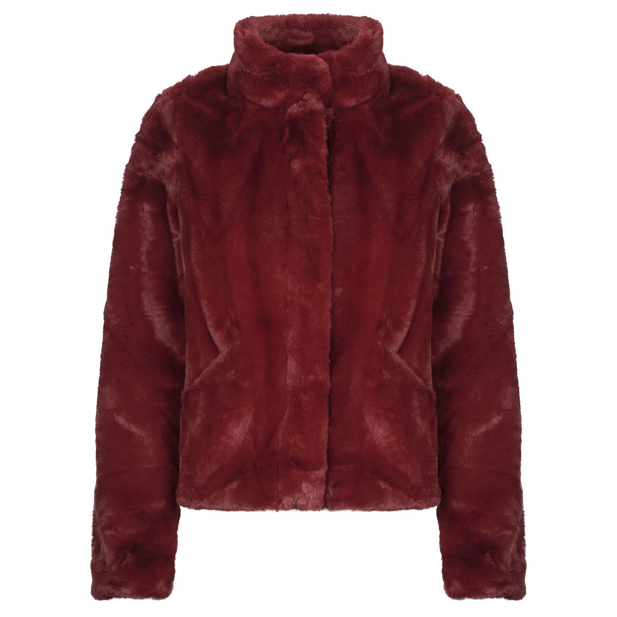 Giubbotto Donna Only  ONLNEWVIDA LIFE FAUX FUR  Bordeaux