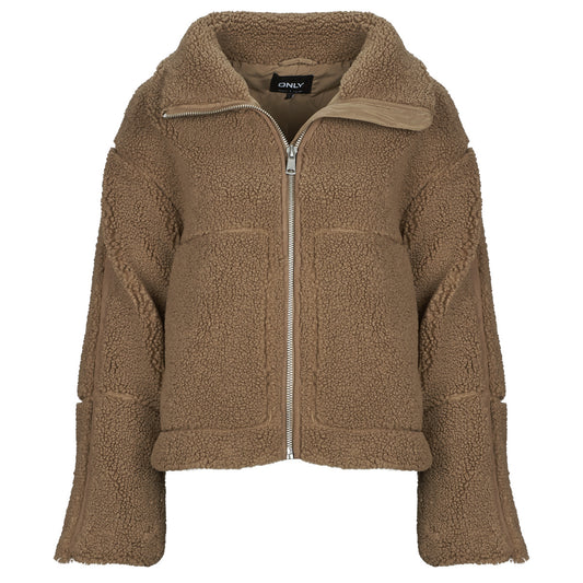 Giubbotto Donna Only  ONLASPEN LIFE TEDDY  Marrone