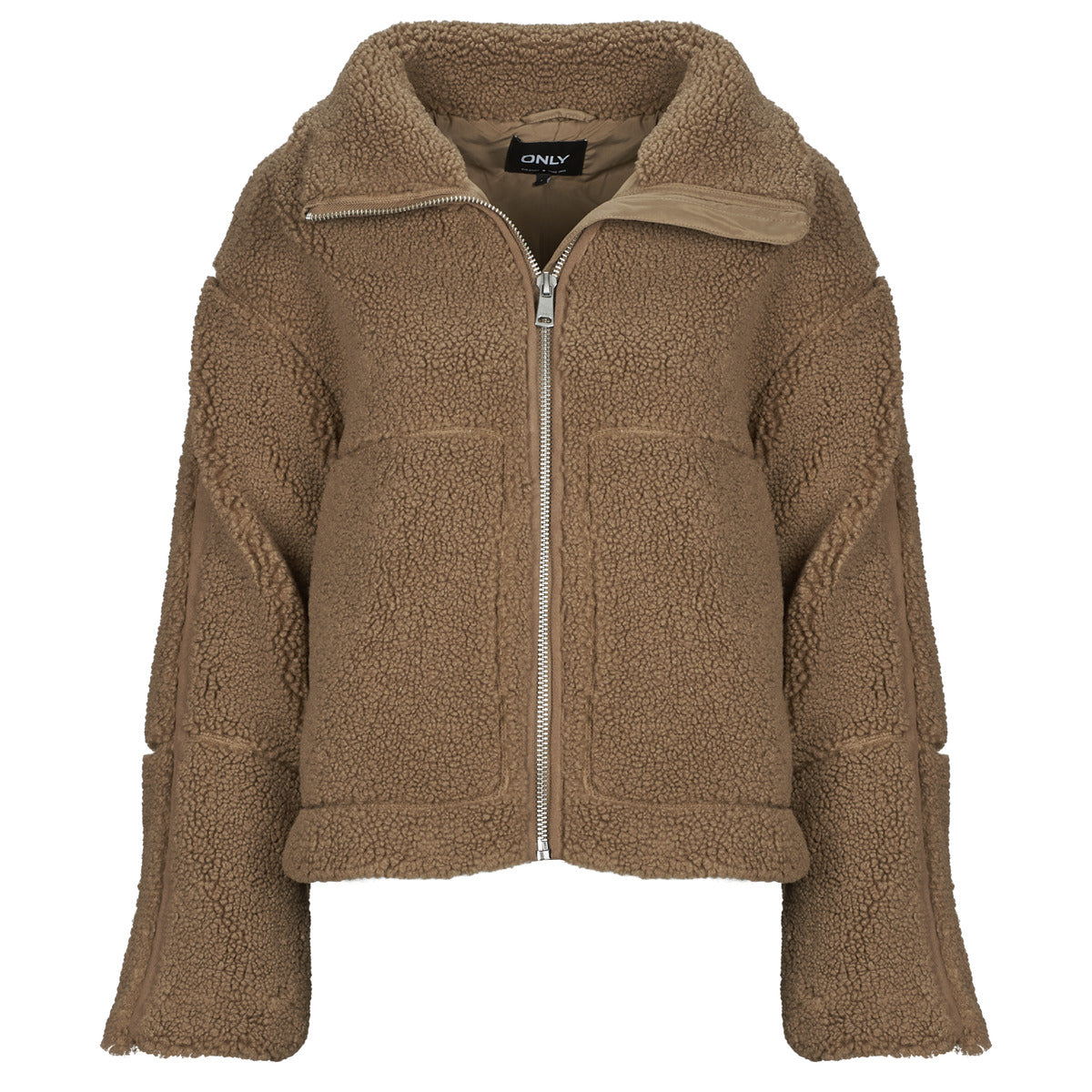 Giubbotto Donna Only  ONLASPEN LIFE TEDDY  Marrone