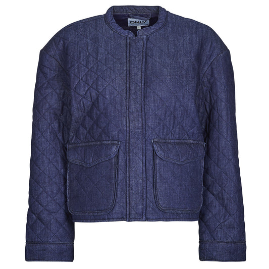 Giubbotto Donna Only  ONLHALLIE QUILTED DNM  Blu