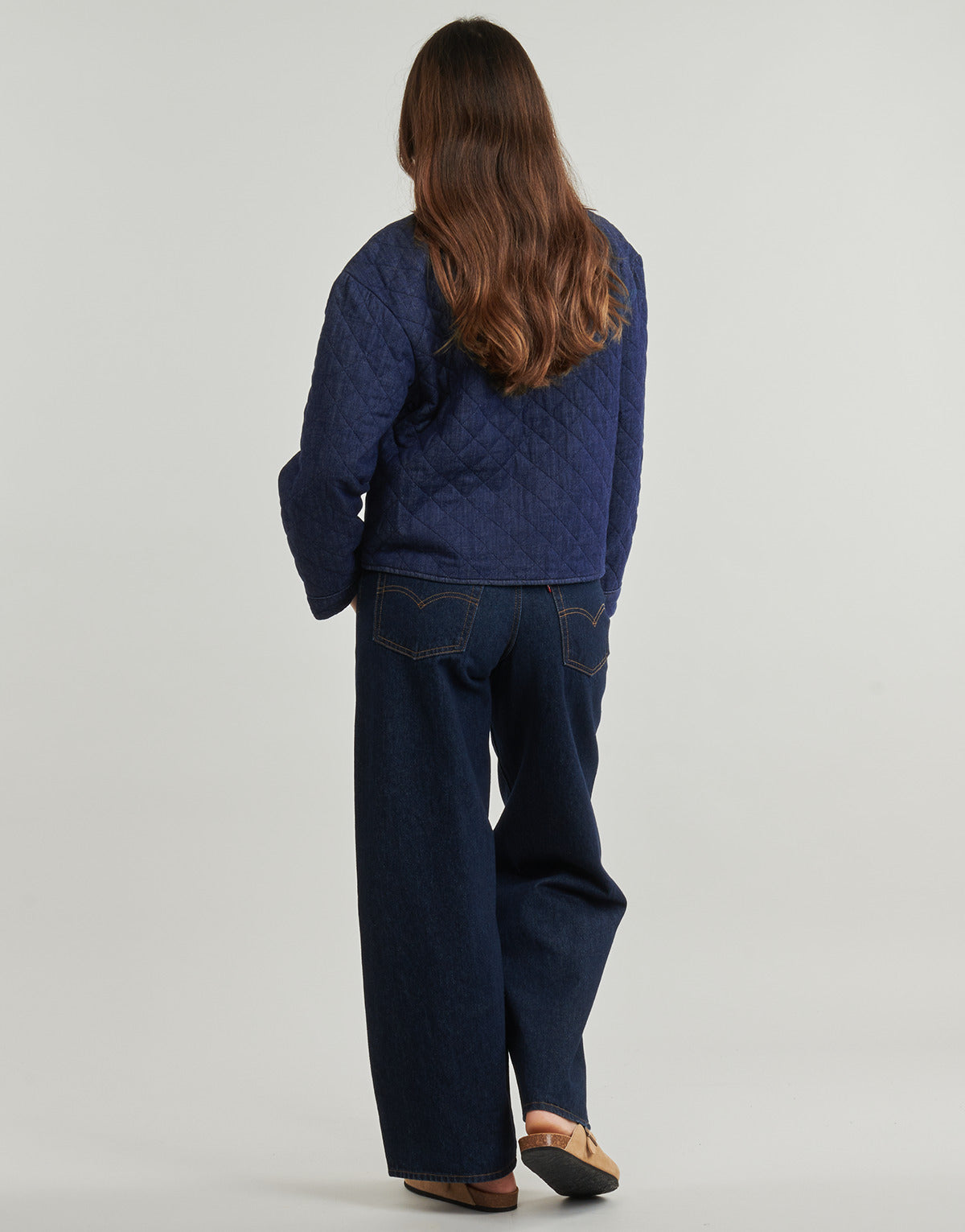 Giubbotto Donna Only  ONLHALLIE QUILTED DNM  Blu