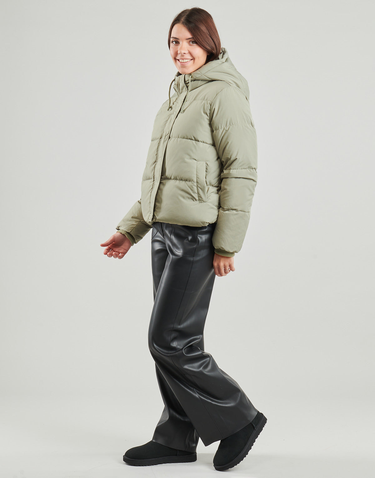 Piumino Donna Only  ONLALICE SHORT DOWN  Verde