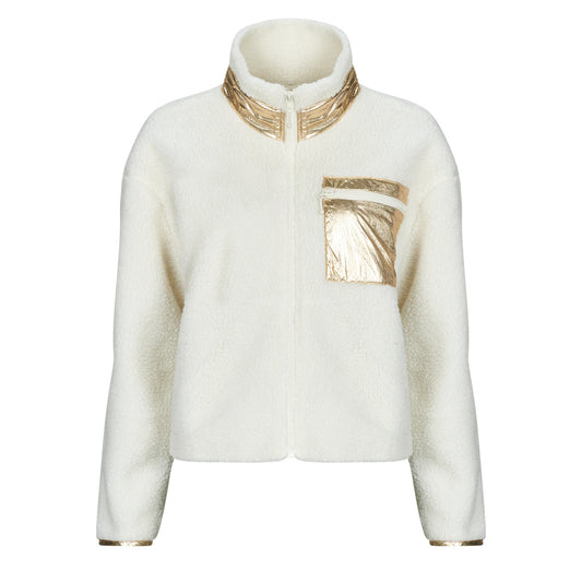 Felpa Donna Only  ONLTRACY SHORT SHERPA   Beige