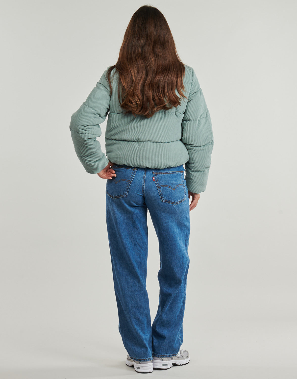 Piumino Donna Only  ONLNEWDOLLY CORDUROY   Blu