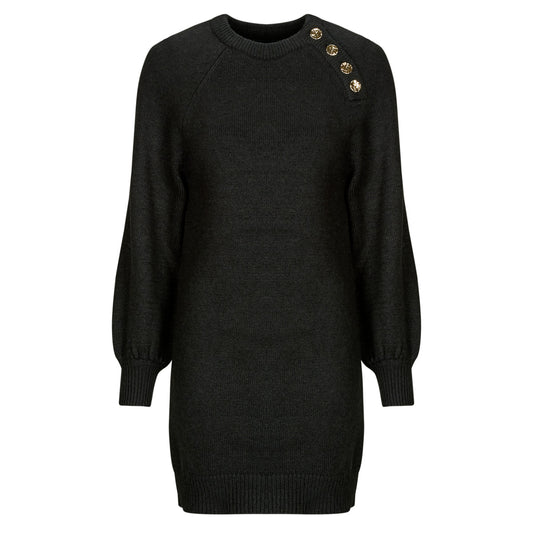 Abito corto Donna Only  ONLEMMA LIFE LS BUTTON  Nero