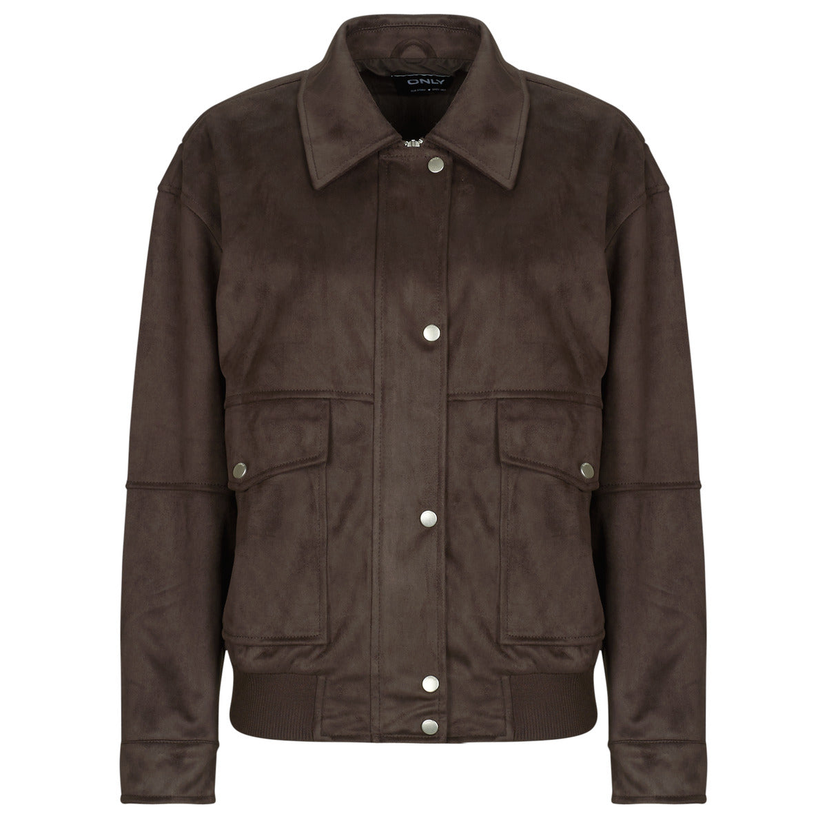 Giubbotto Donna Only  ONLNALA LIFE FAUX SUEDE  Marrone