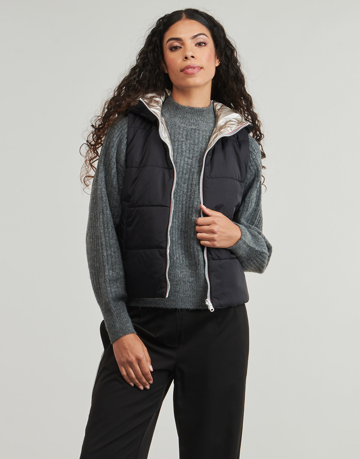 Piumino Donna Only  ONLFRY REVERSIBLE  Nero