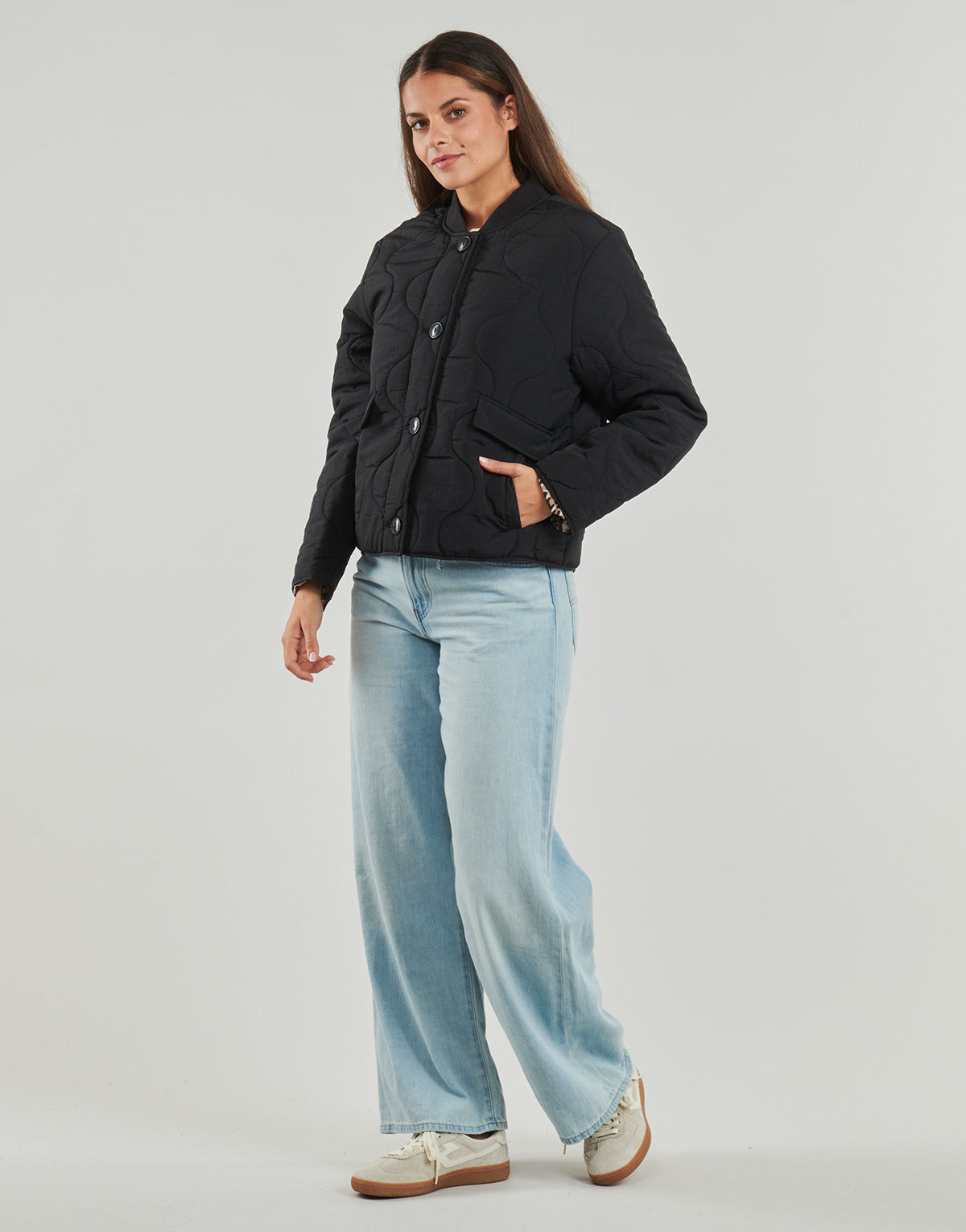 Giubbotto Donna Only  ONLSALSA   Nero