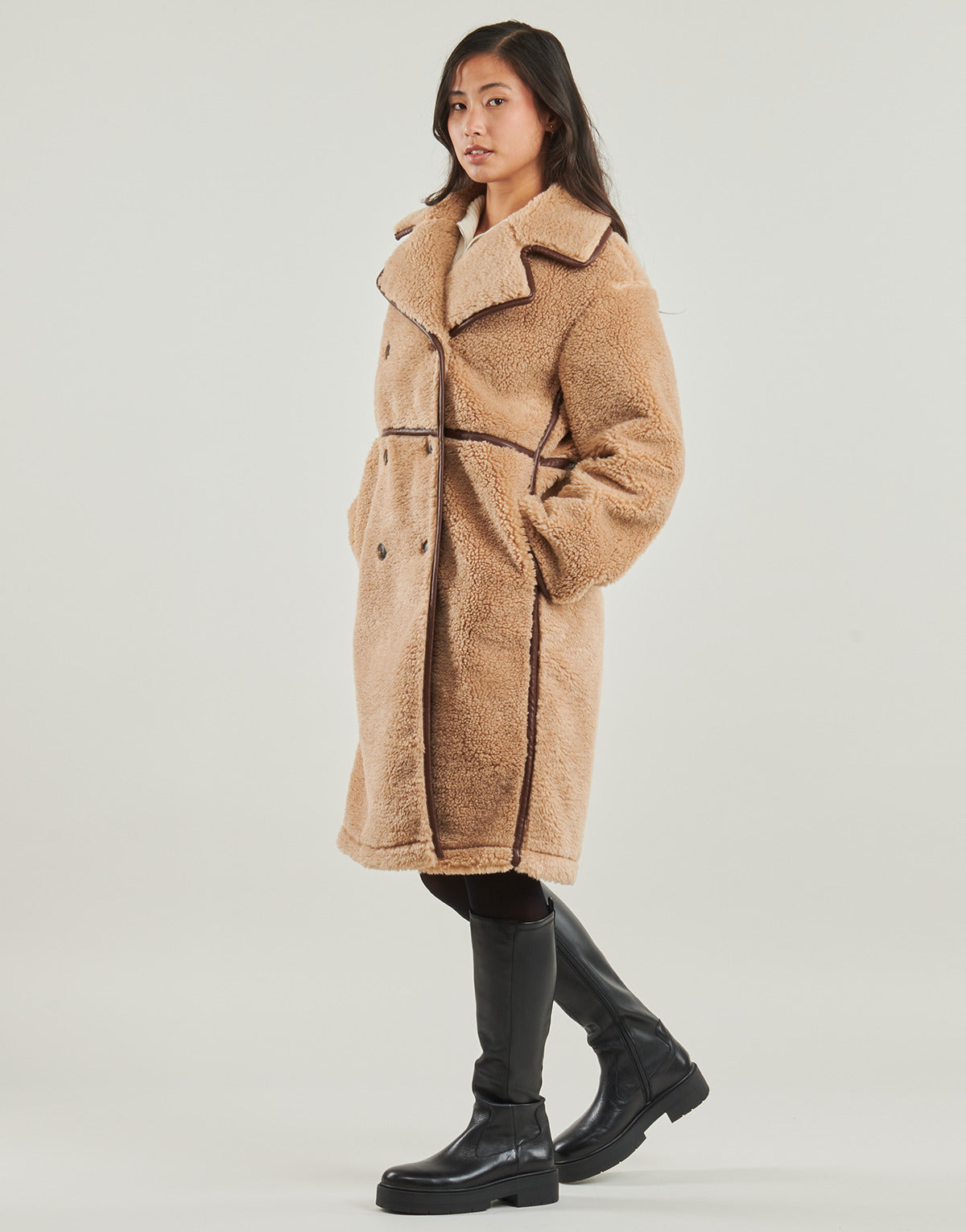 Mantella Donna Only  ONLCACEY   Beige