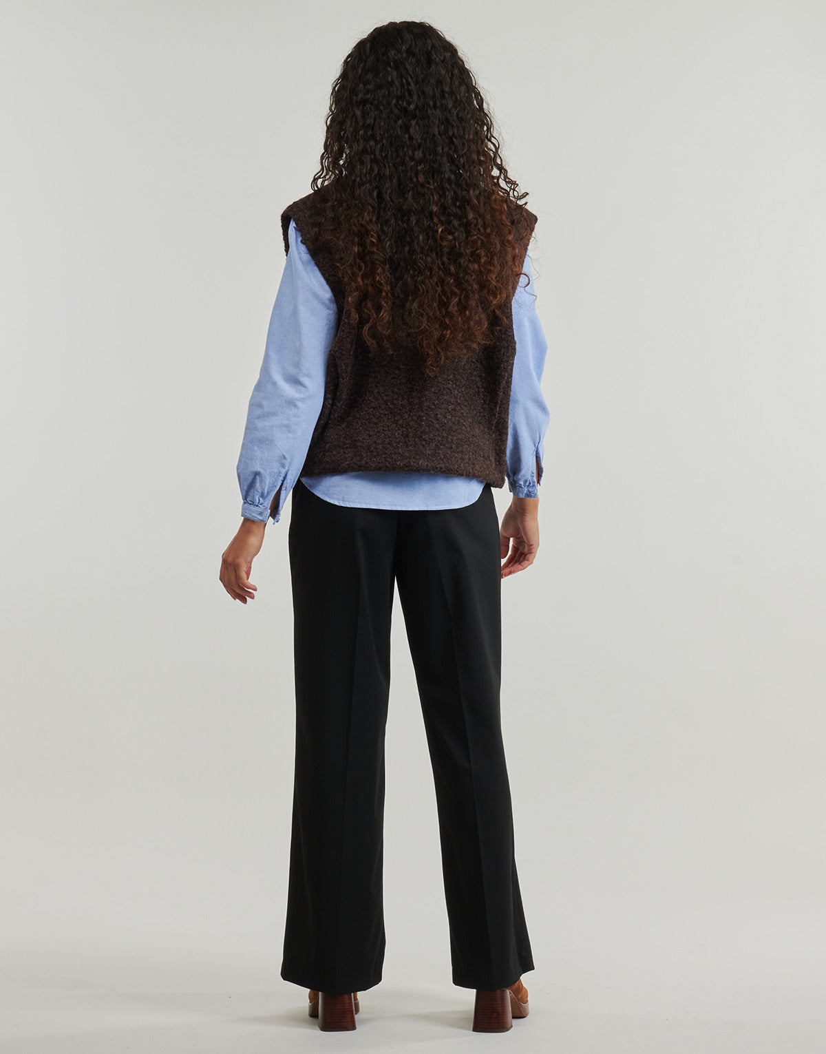 Gilet / Cardigan Donna Only  ONLMILA   Marrone