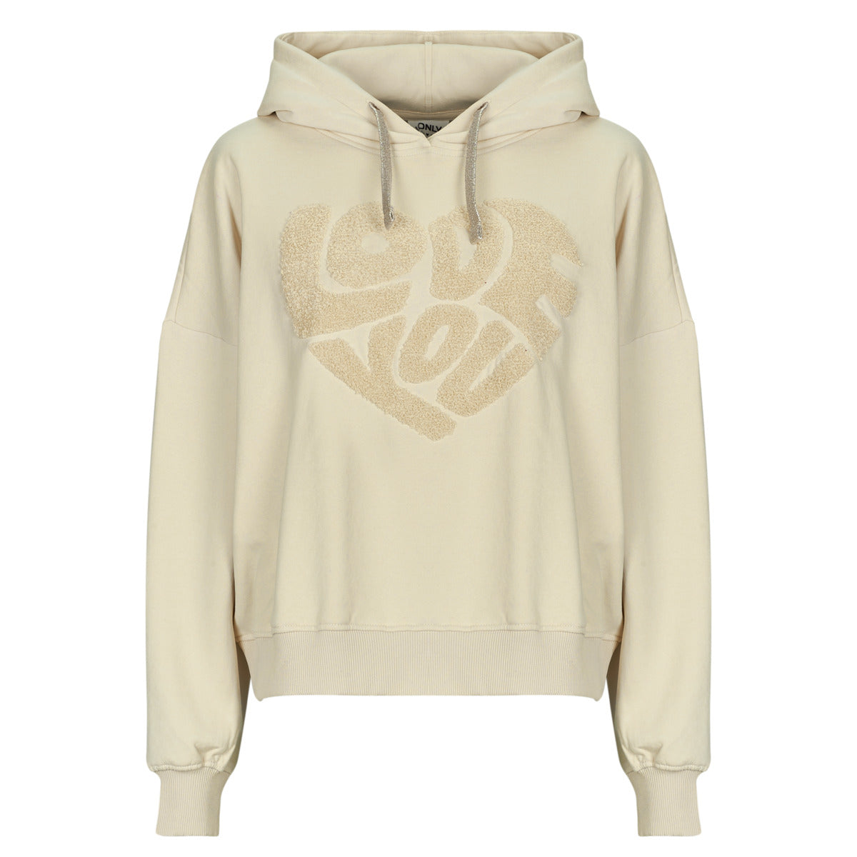 Felpa Donna Only  ONLLYNA   Beige