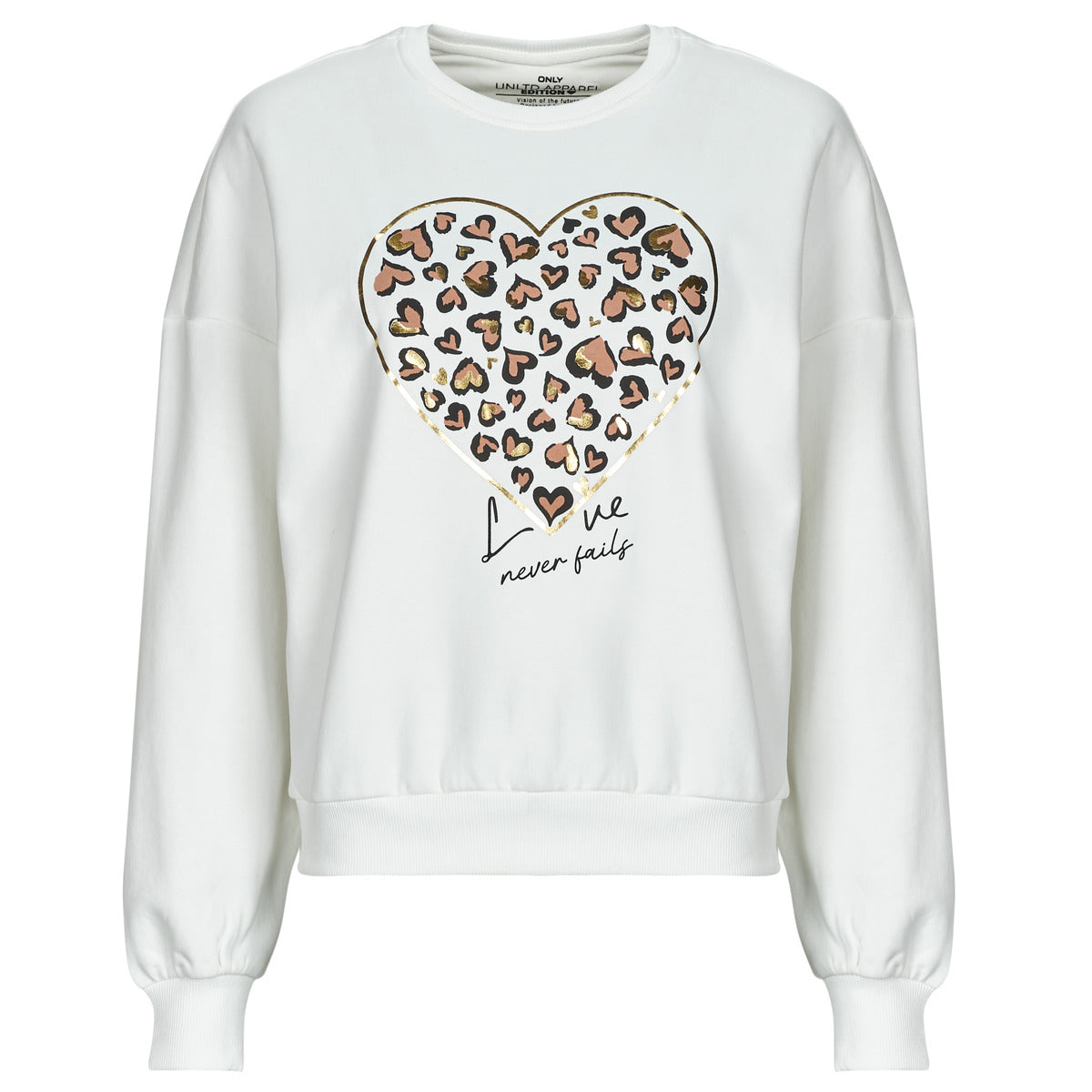 Felpa Donna Only  ONLTAMMIE   Bianco