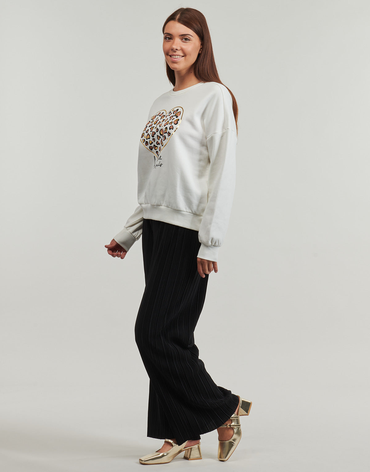 Felpa Donna Only  ONLTAMMIE   Bianco