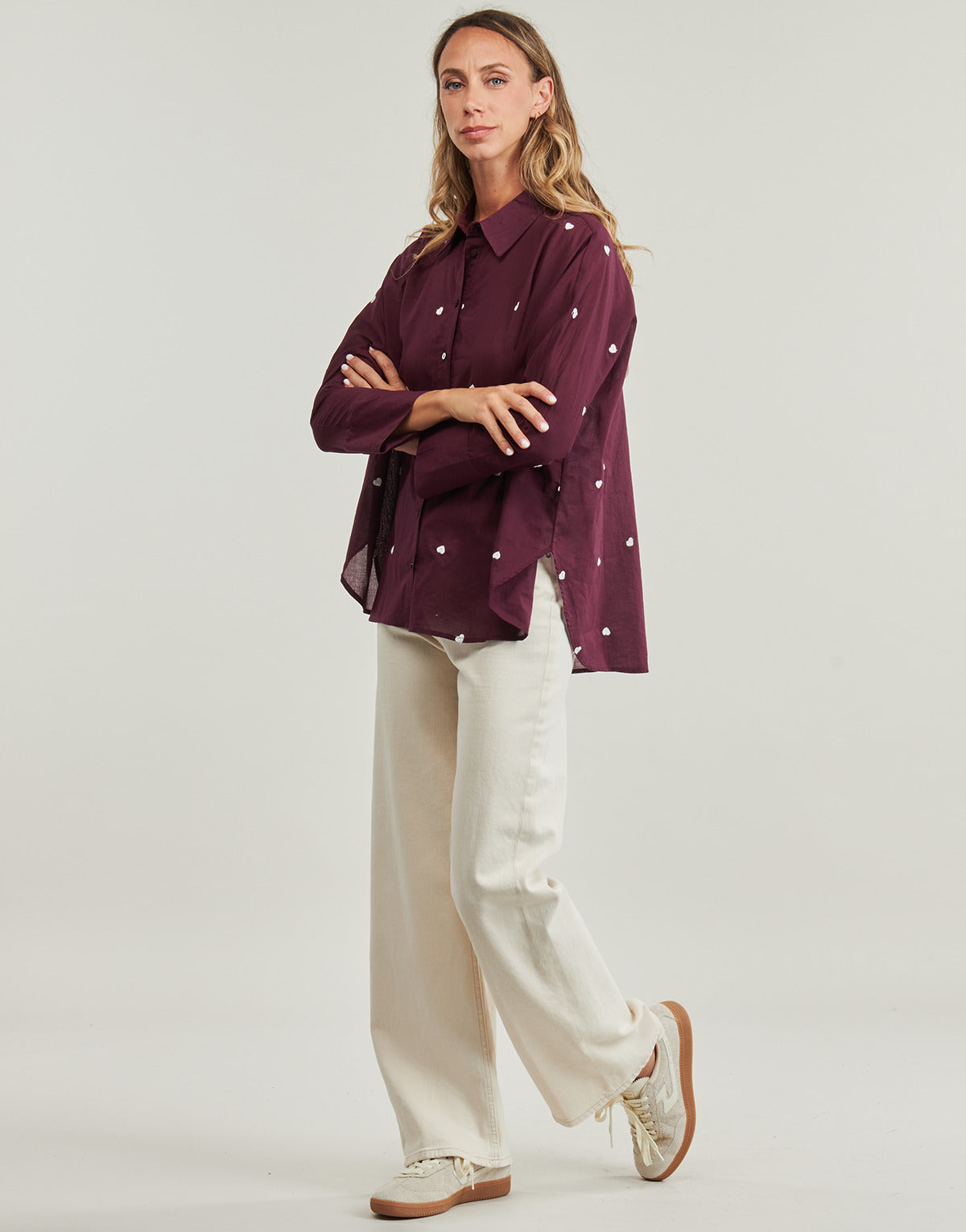 Camicia Donna Only  ONLNEW LINA  Bordeaux