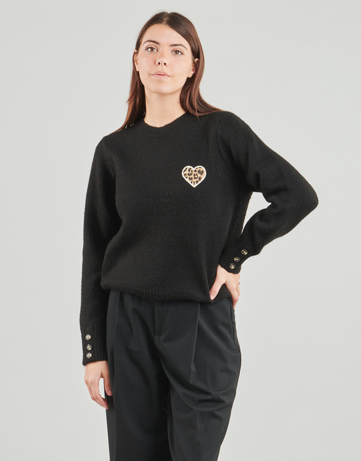 Maglione Donna Only  ONLLAUREN   Nero