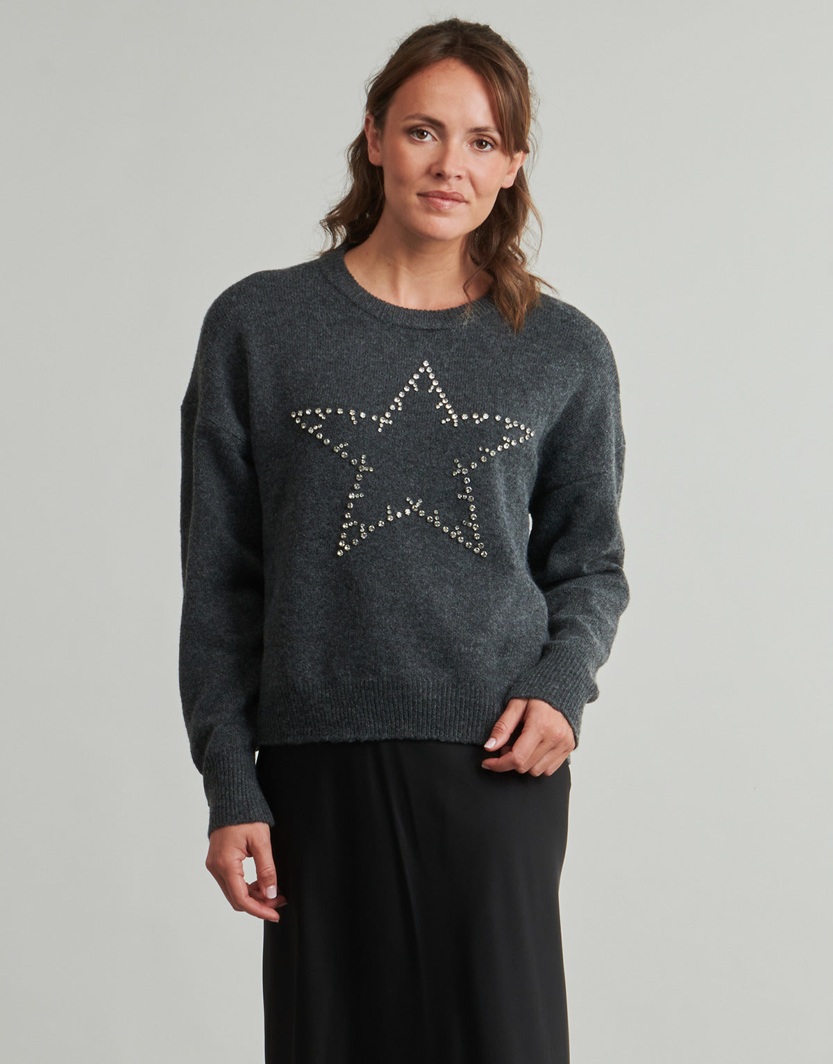 Maglione Donna Only  ONLRENATA   Grigio