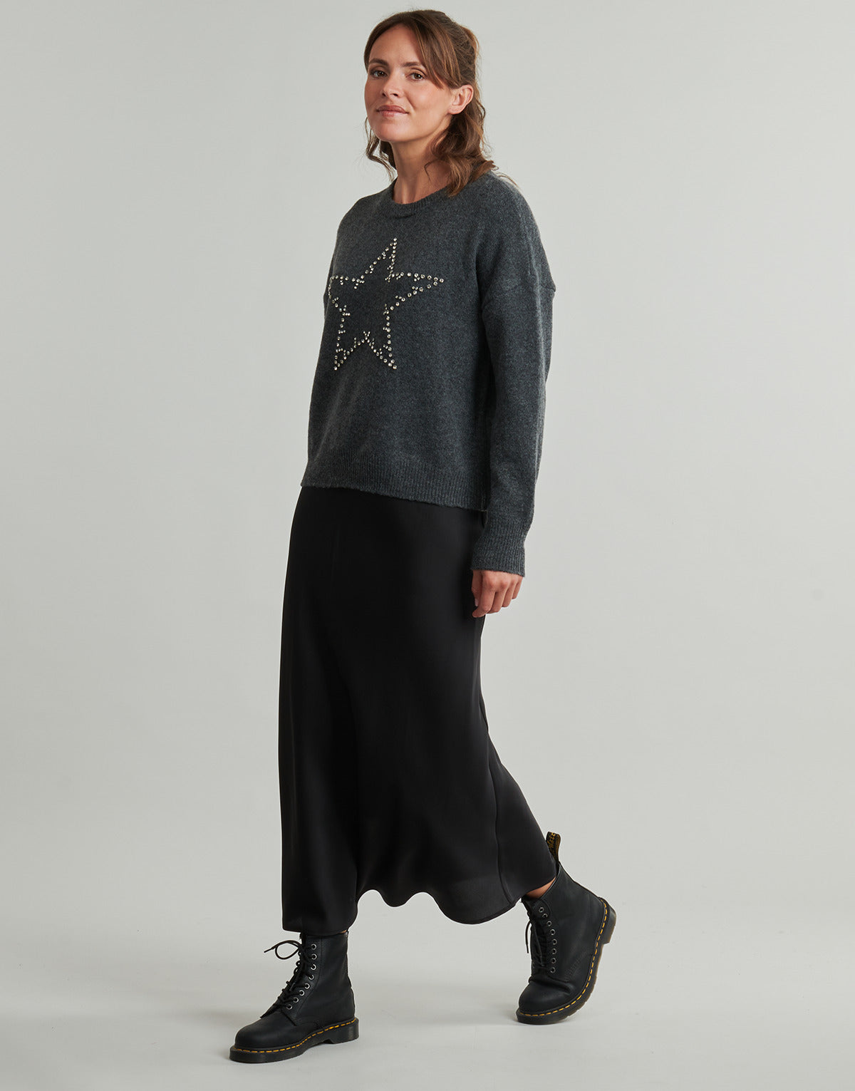 Maglione Donna Only  ONLRENATA   Grigio