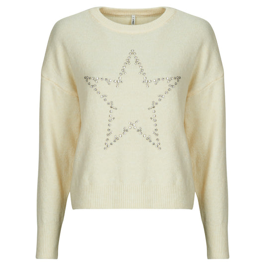 Maglione Donna Only  ONLRENATA   Beige