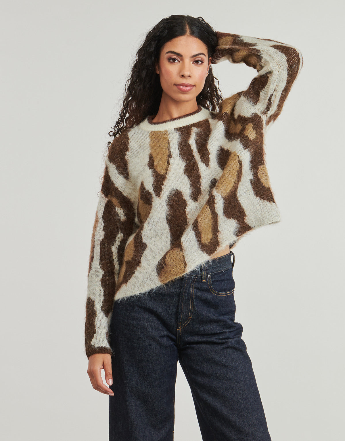 Maglione Donna Only  ONLEDELIE   Multicolore