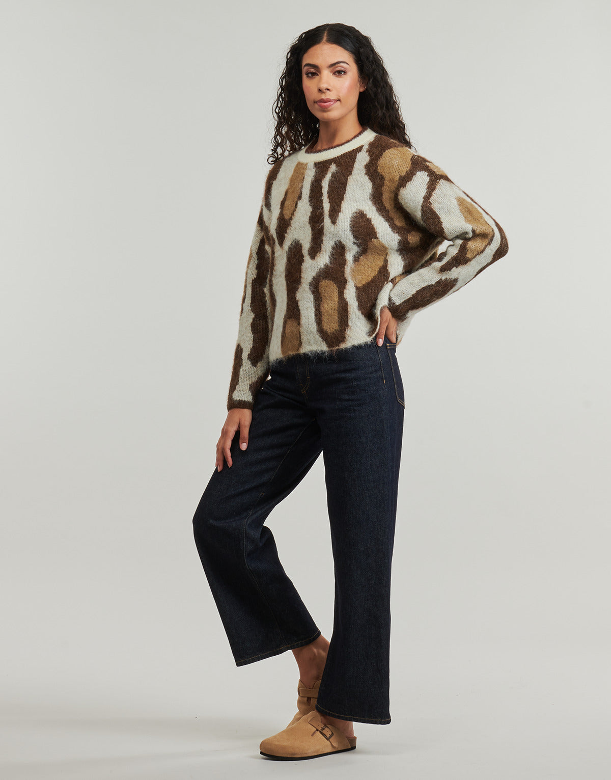 Maglione Donna Only  ONLEDELIE   Multicolore