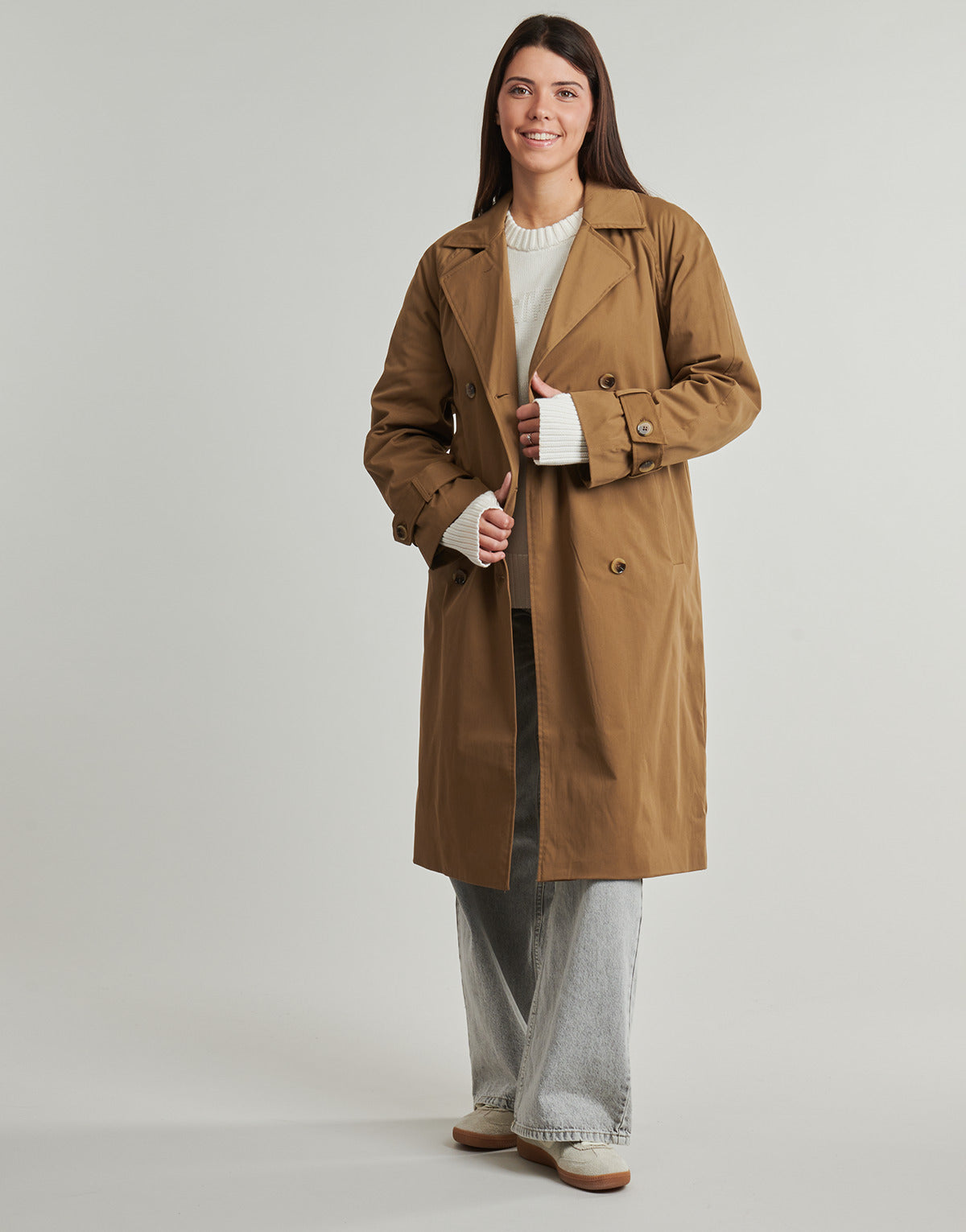 Trench Donna Only  ONLORCHID   Marrone