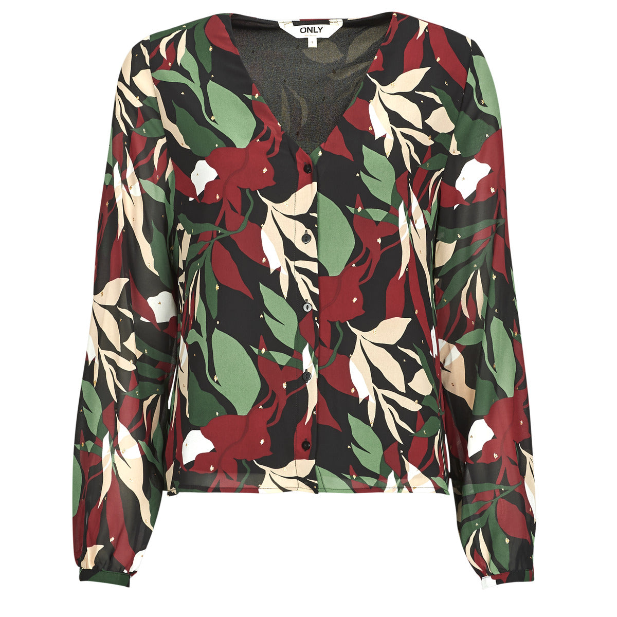 Camicetta Donna Only  ONLGABRI FR L/S LUREX  Multicolore