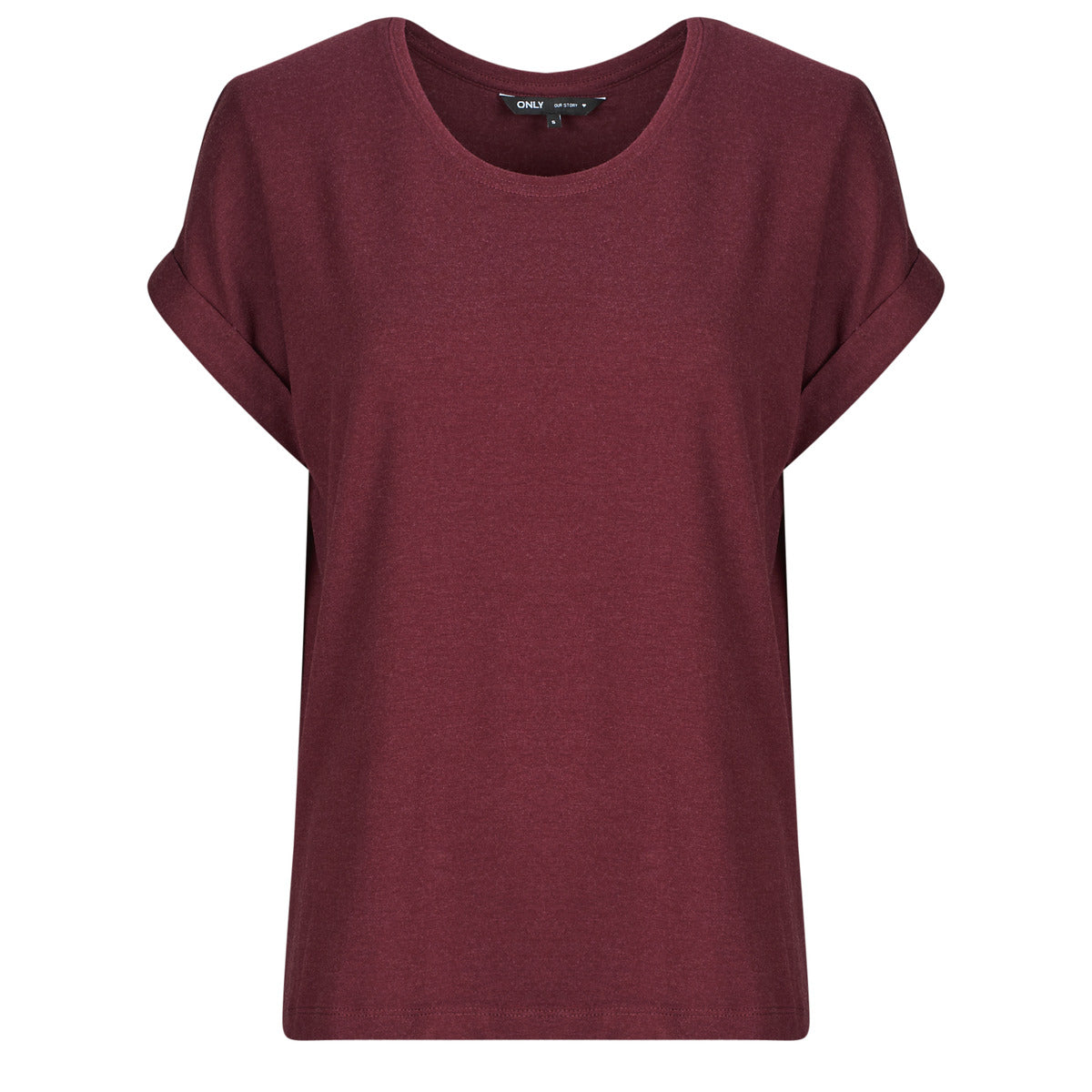 T-shirt Donna Only  ONLMOSTER   Bordeaux