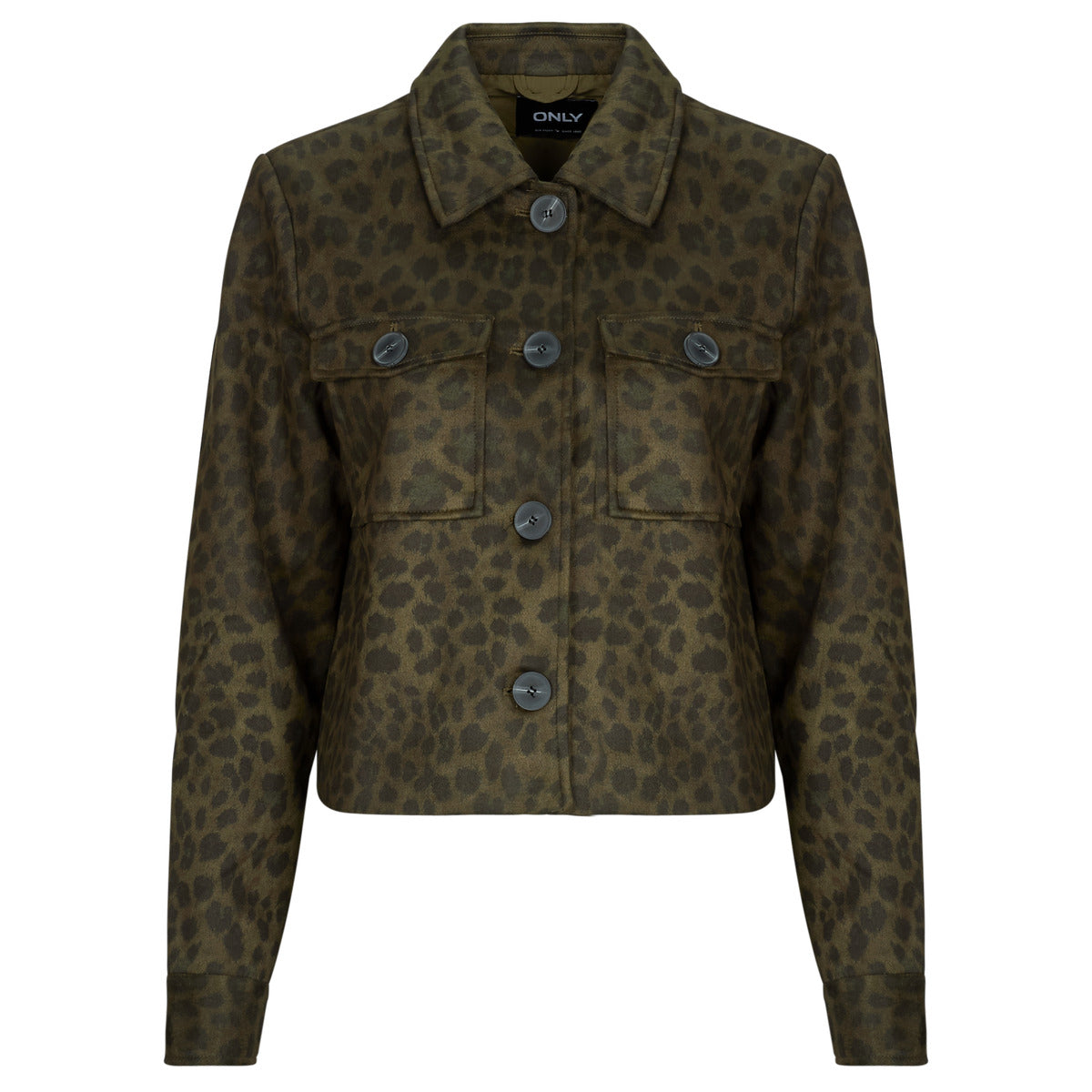 Giubbotto Donna Only  ONLMOON AOP FAUXSUEDE  Marrone