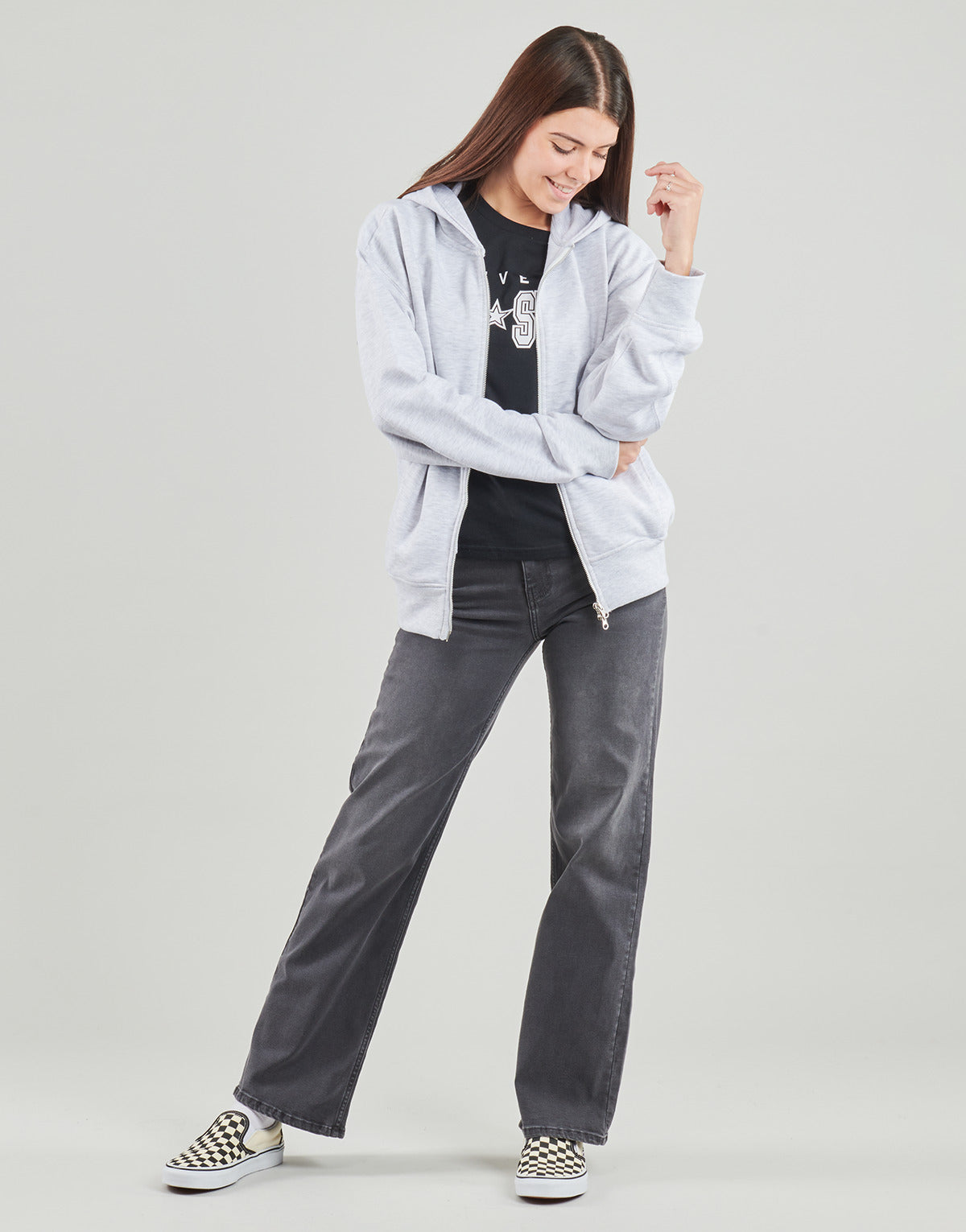 Jeans Flare Donna Only  ONLLUNA  Grigio