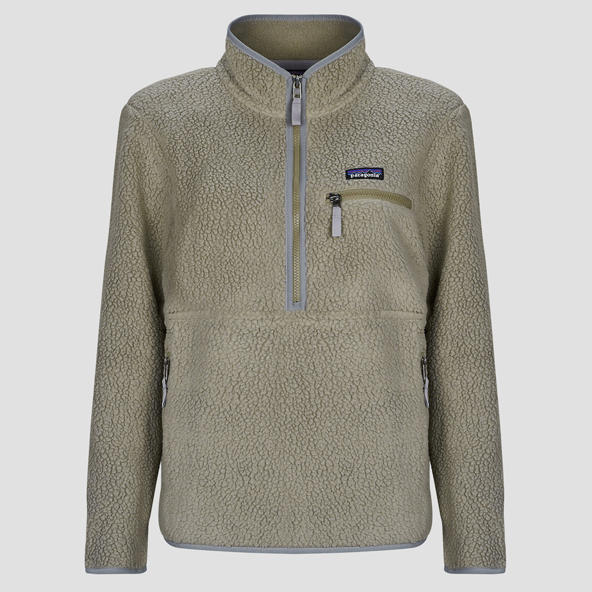 Felpa Donna Patagonia  W'S RETRO PILE MARSUPIAL  Grigio