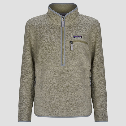 Felpa Donna Patagonia  W'S RETRO PILE MARSUPIAL  Grigio